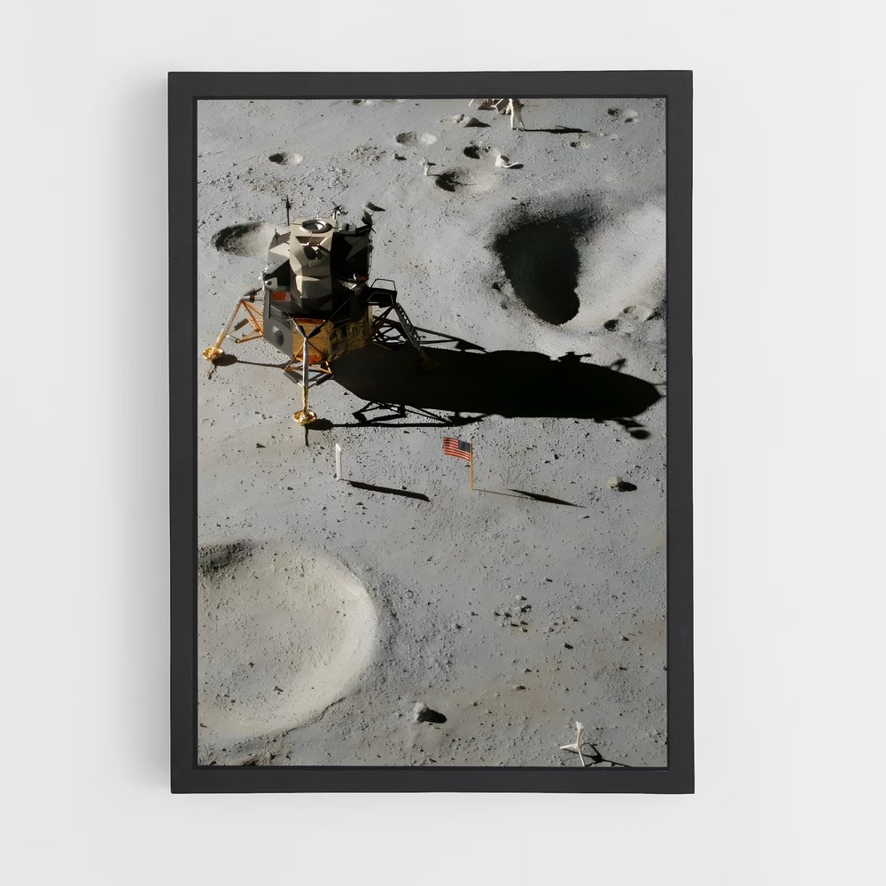 Poster Jouet Astronaute – affiche Missions spatiales (vue 2)